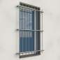 Preview: Fenstergitter aus Edelstahl Rundrohr ø 26,9 mm / Höhe 900 - 1600 mm / 3 Gurte Preview: Fenstergitter aus Edelstahl Rundrohr ø 26,9 mm / Höhe 900 - 1600 mm / 3 Gurte